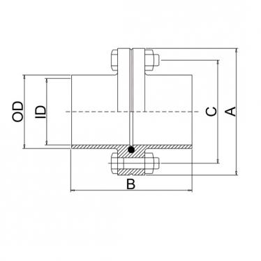 法兰接头 DIN11864-2 Form A JN-UN1020