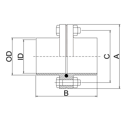 法兰接头 DIN11864-2 Form A JN-UN1020